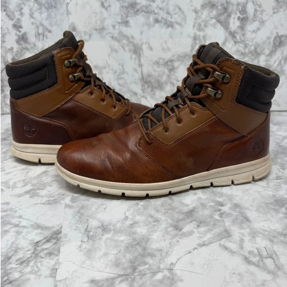 Timberland Killington 🎱Men's Chukka Sneaker Boots Brown Leather SensorFlex‎